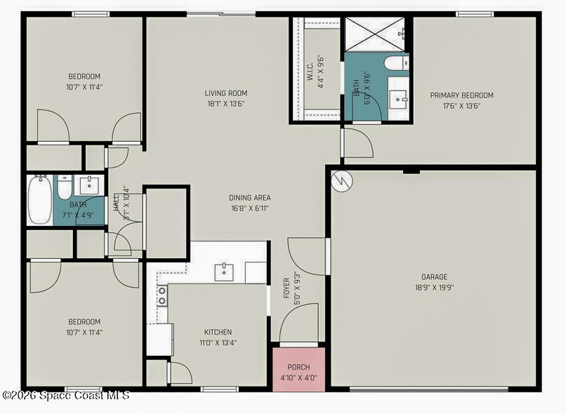 Undisclosed Address Palm Bay, FL 32909 - Photo 2 of 2 Valeriusfloorplan