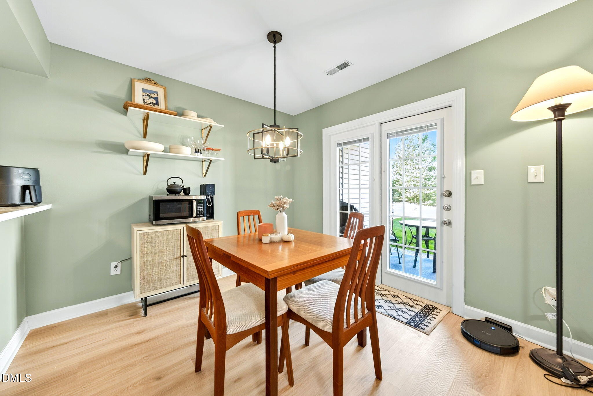 3307 Tarleton West Durham, NC 27713 - Photo 13 of 39 a view of a dining room with furniture window and outside view