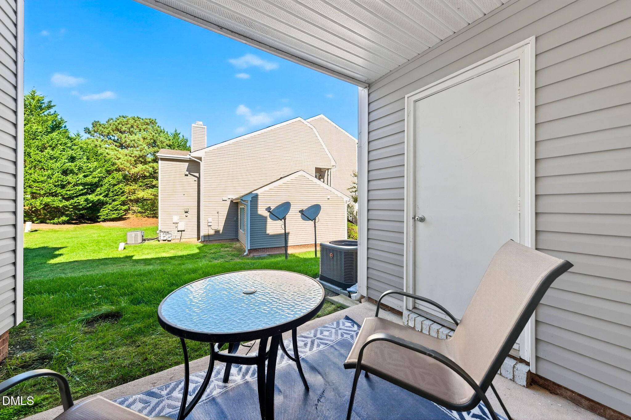 3307 Tarleton West Durham, NC 27713 - Photo 29 of 39 a view of a table and chairs in patio