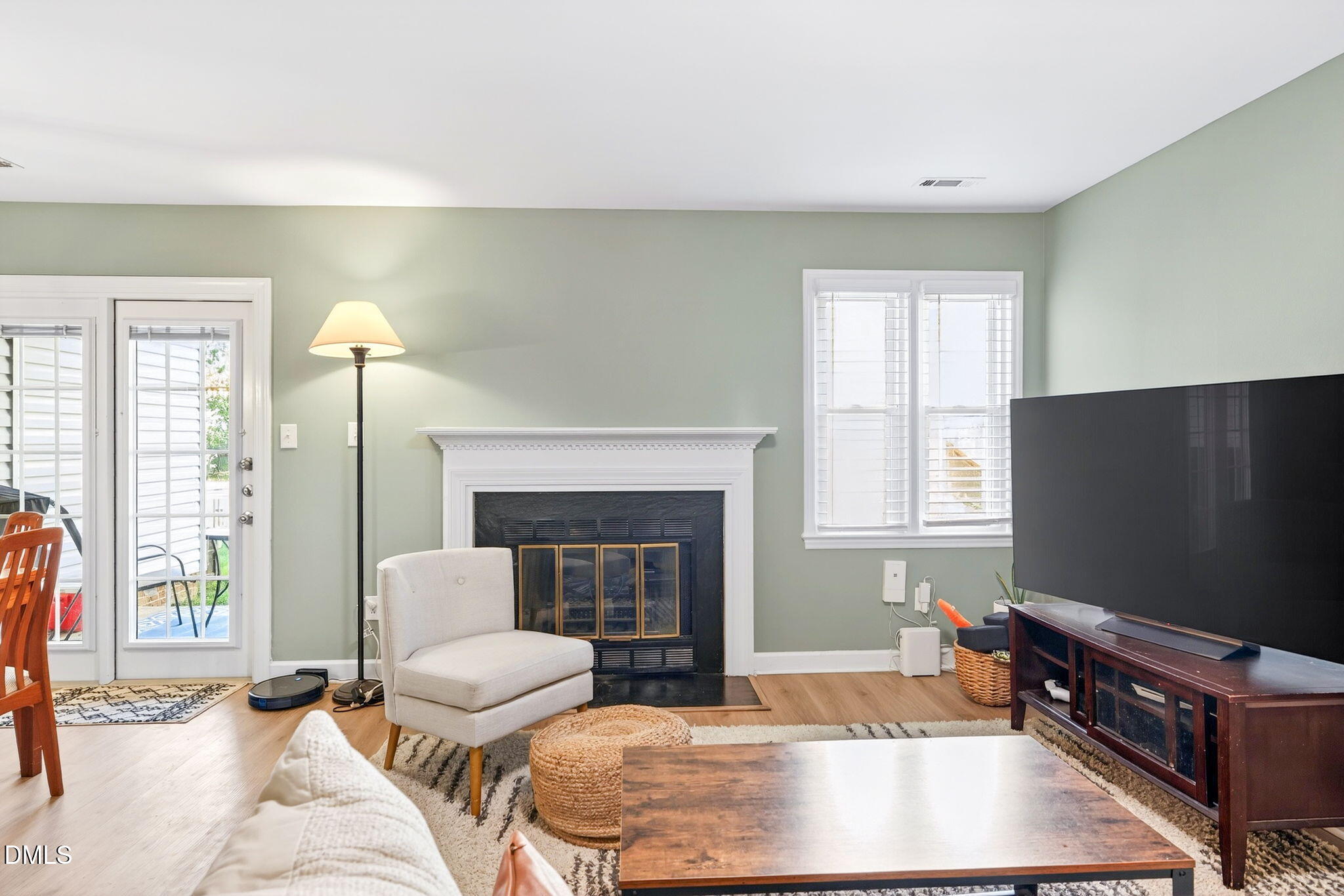 3307 Tarleton West Durham, NC 27713 - Photo 9 of 39 a living room with furniture and a flat screen tv
