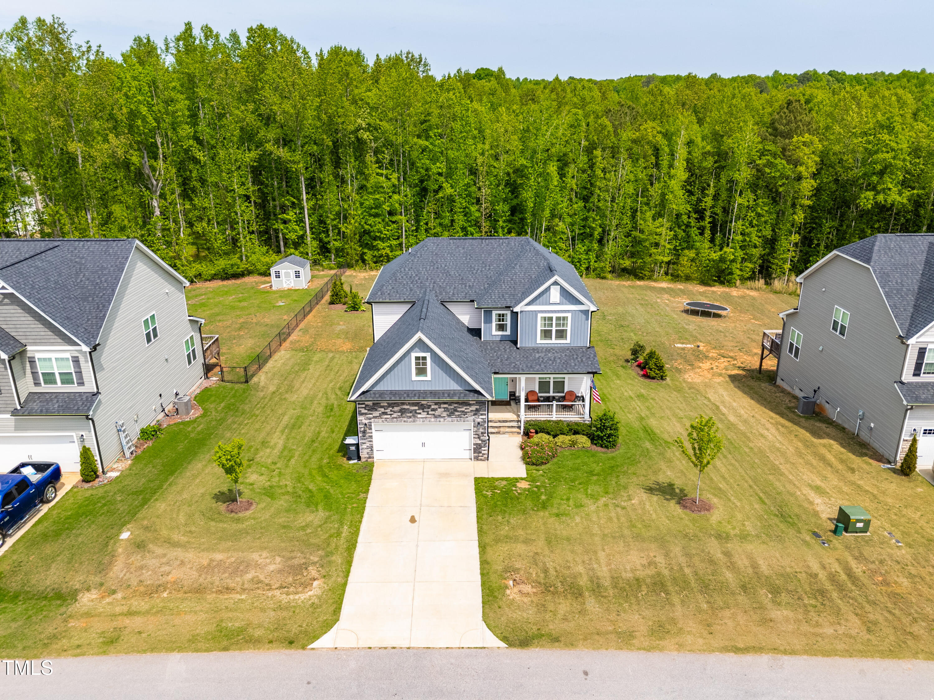 201 Northview Drive Middlesex, NC 27557 - Photo 3 of 25 an aerial view of a house