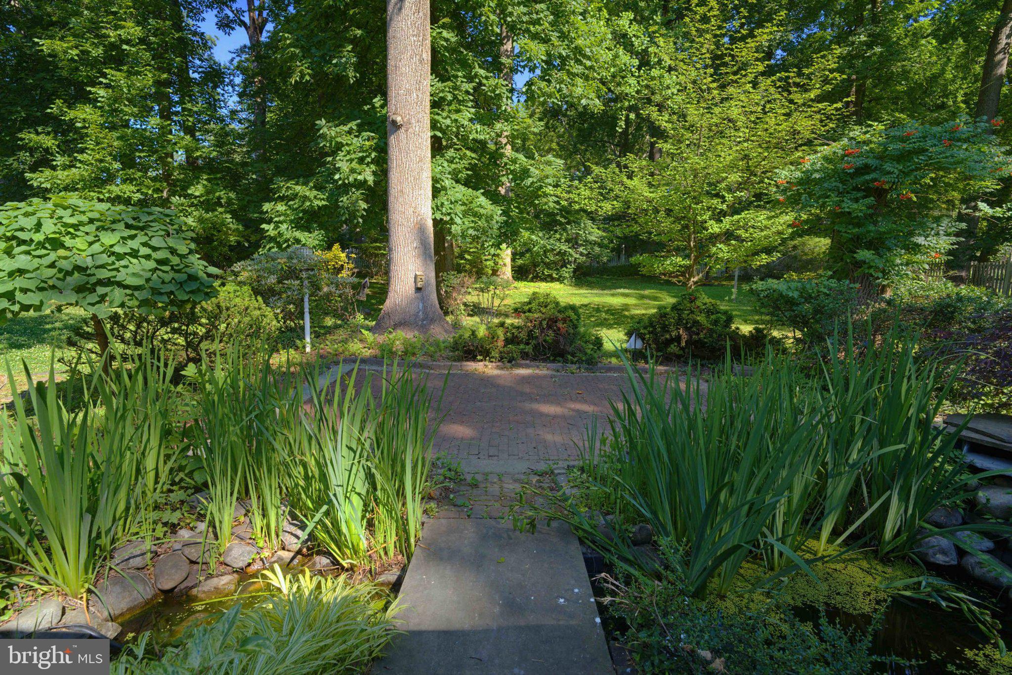 1268 Rydal Road Jenkintown, PA 19046 - Photo 7 of 31 a view of a garden in a yard