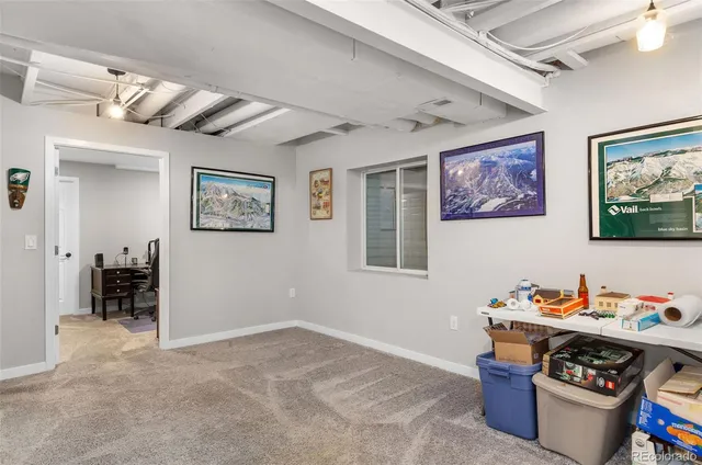 a view of workspace with furniture