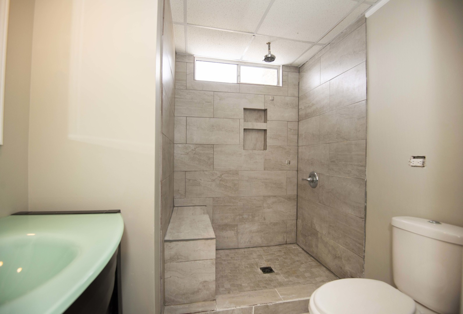 412 Haller Avenue Romeoville, IL 60446 - Photo 16 of 19 a bathroom with a shower and toilet