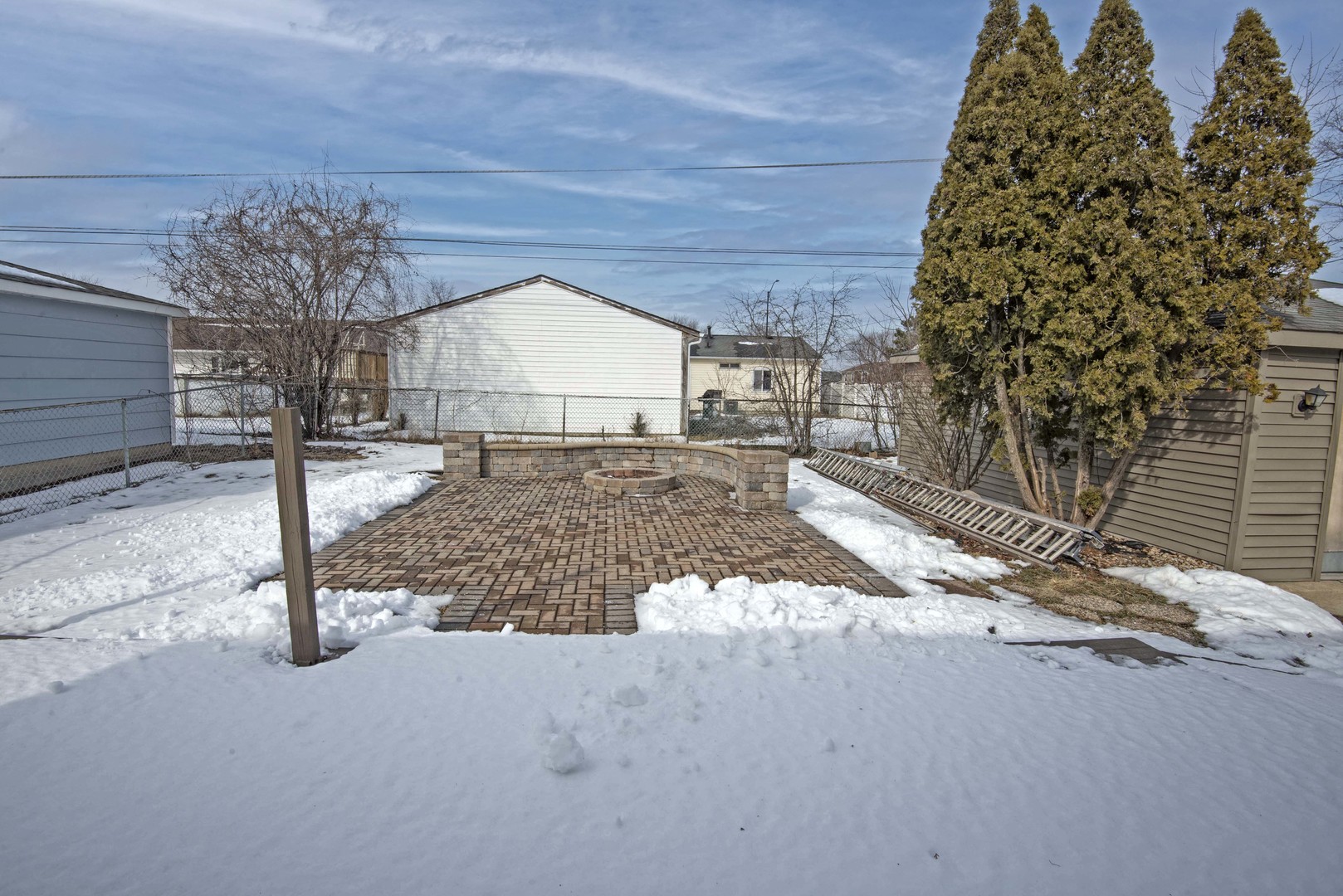 412 Haller Avenue Romeoville, IL 60446 - Photo 18 of 19 a view of a backyard of a house