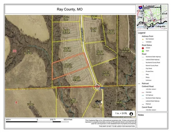 $65,000 | Lot 37 Airfield Lane, Richmond, MO 64085