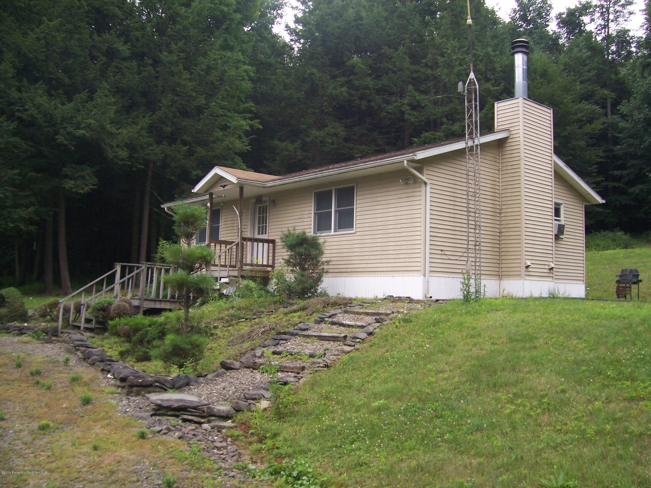 470 Blue Stone Road Meshoppen, PA 18630 - Photo 1 of 13 a view of a house with a yard and plants