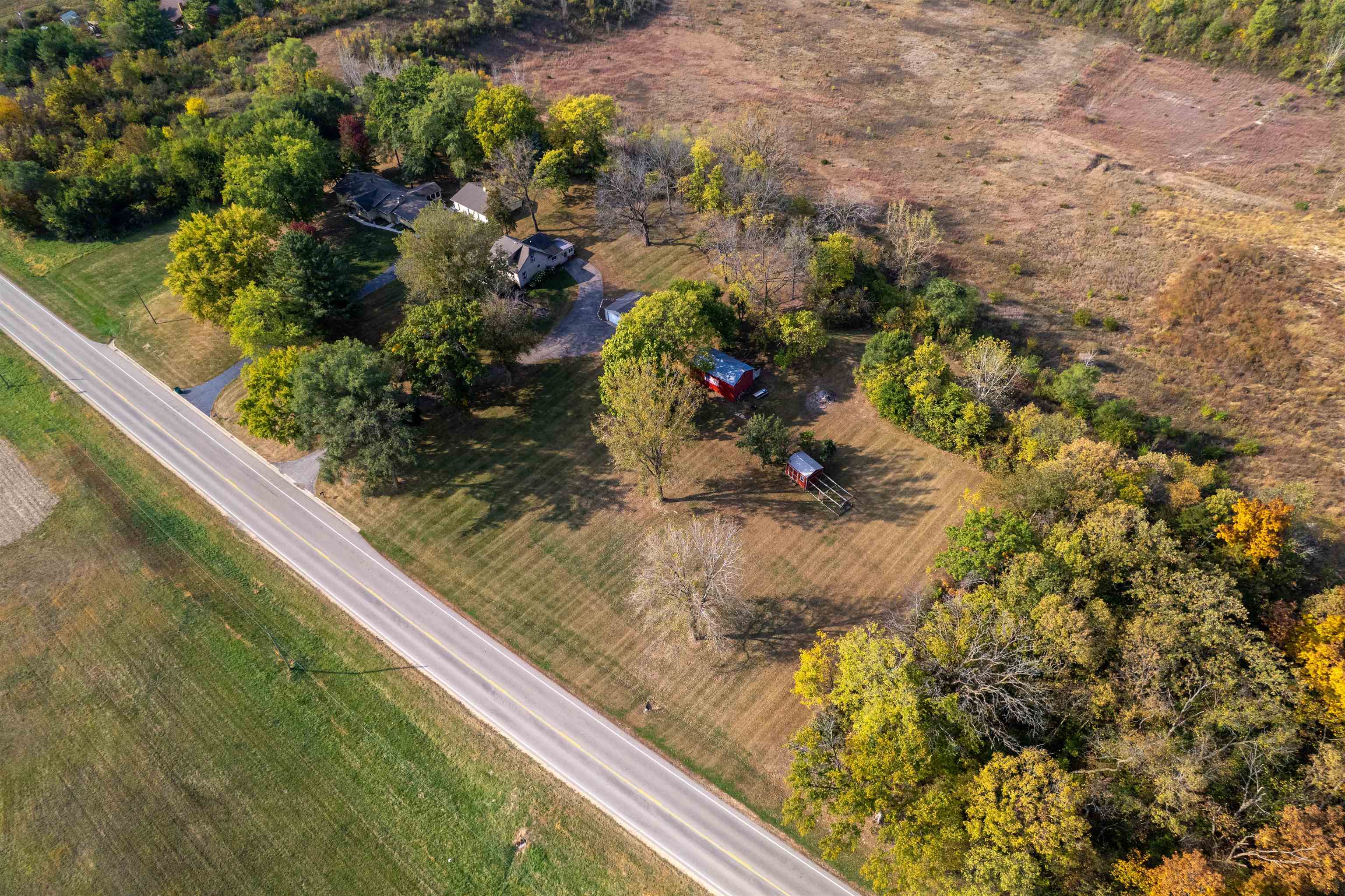 6155 South Perryville Road Cherry Valley, IL 61016 - Photo 11 of 92 a view of a garden from a balcony