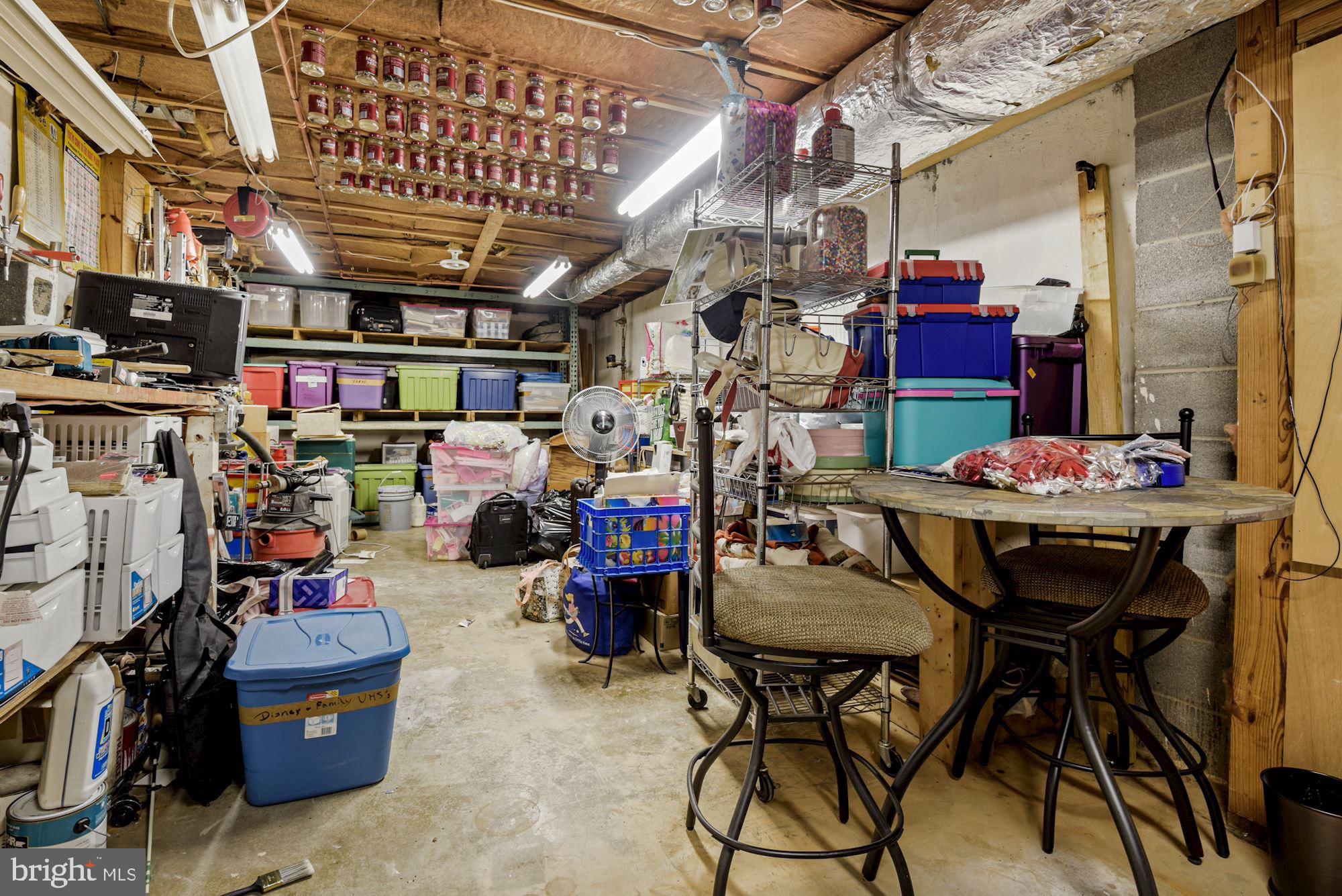 5734 Heming Avenue Springfield, VA 22151 - Photo 47 of 52 Huge storage room in basement