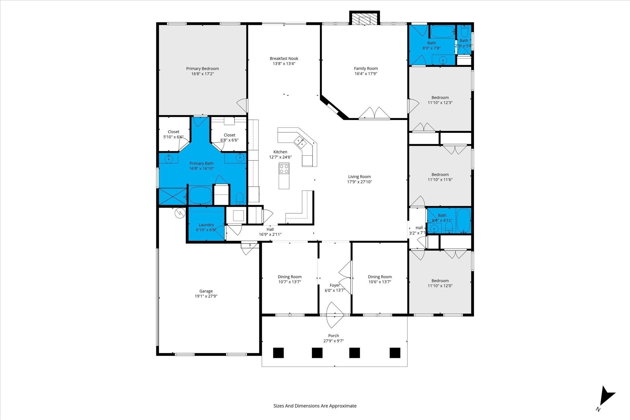 704 Edinburgh Avenue Foley, AL 36535 - Photo 32 of 32 View of room layout