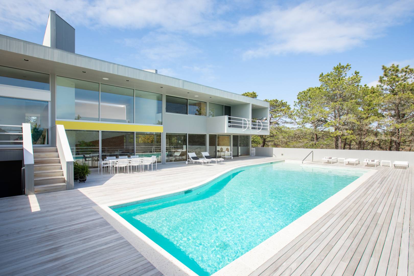 43 Gilberts Path Amagansett, NY 11930 - Photo 11 of 38 a swimming pool with outdoor seating and yard