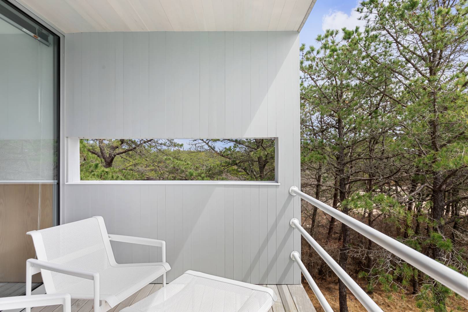 43 Gilberts Path Amagansett, NY 11930 - Photo 29 of 38 a view of balcony with wooden floor