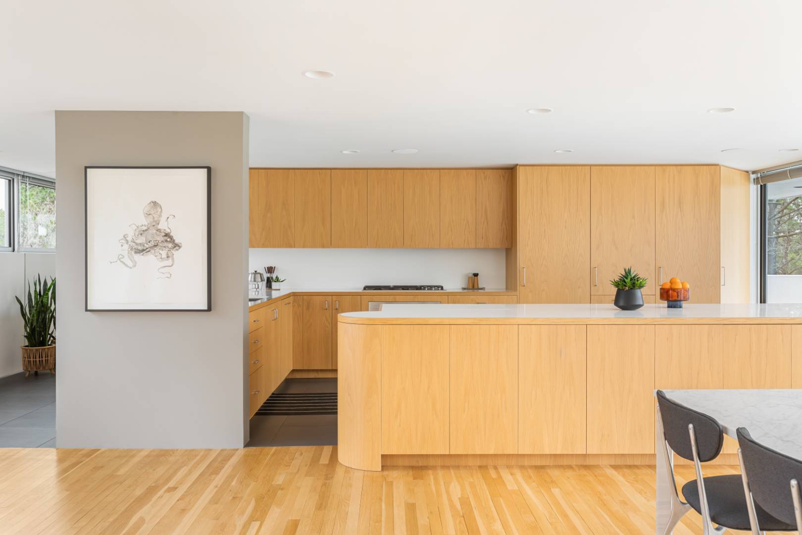 43 Gilberts Path Amagansett, NY 11930 - Photo 9 of 38 a view of kitchen and wooden floor