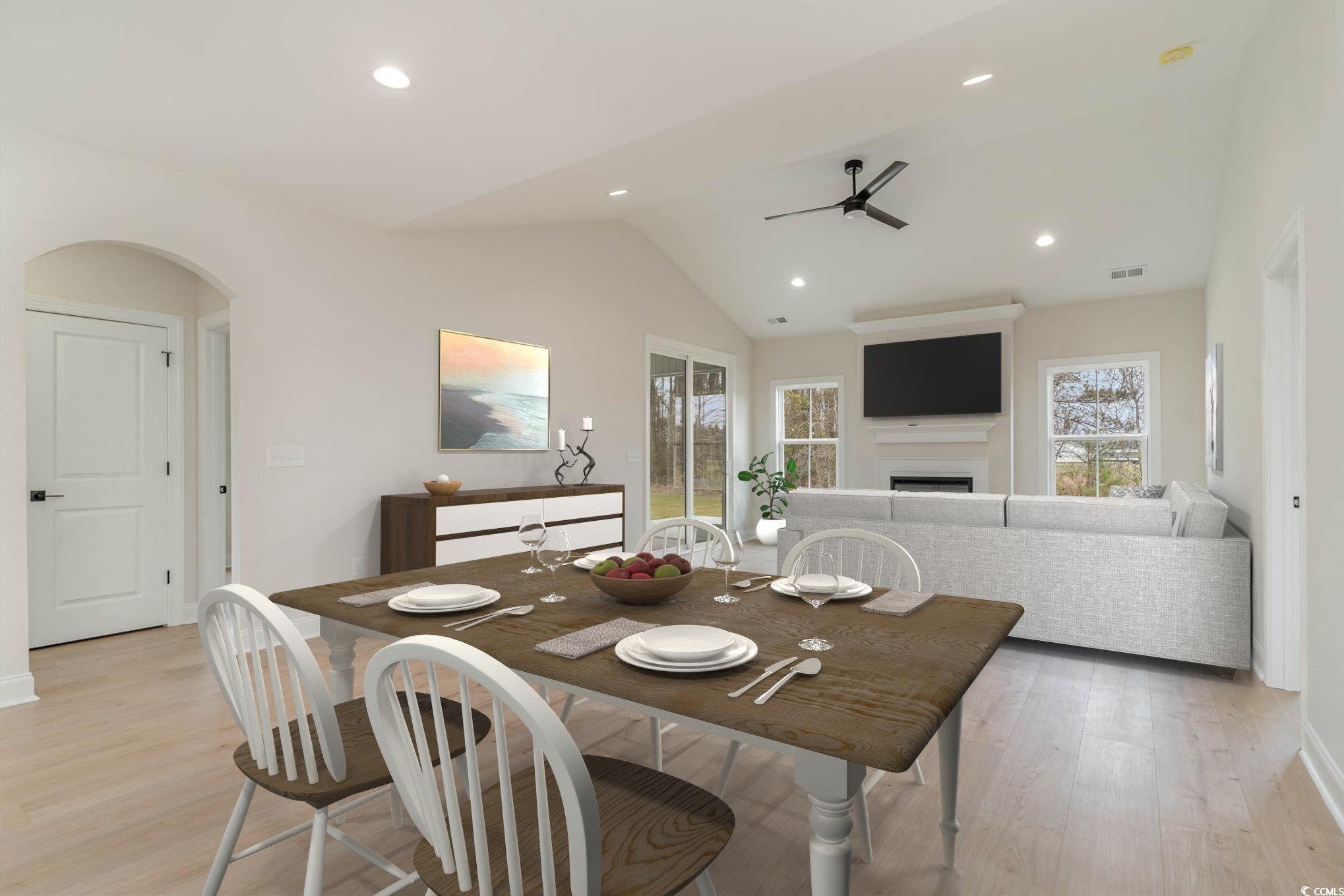 4010 Macks Road Aynor, SC 29511 - Photo 7 of 27 Dining room featuring light wood finished floors,