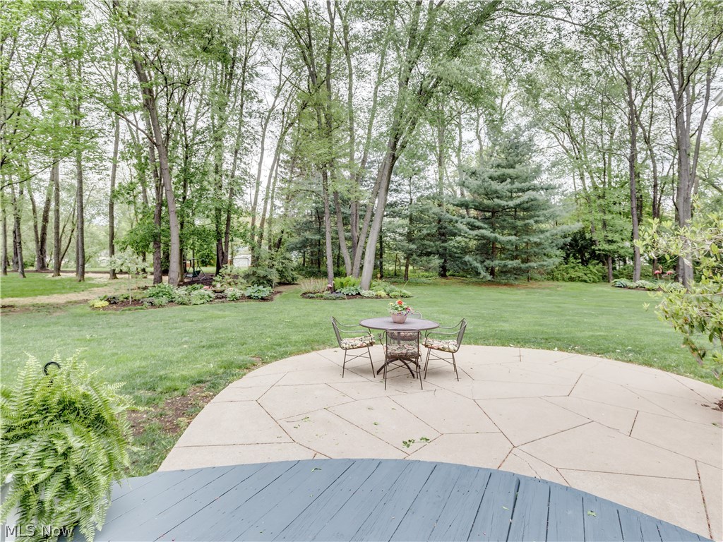 876 Hunter Ridge Circle Fairlawn, OH 44333 - Photo 32 of 35 Have drinks or dinner while admiring the peaceful backyard