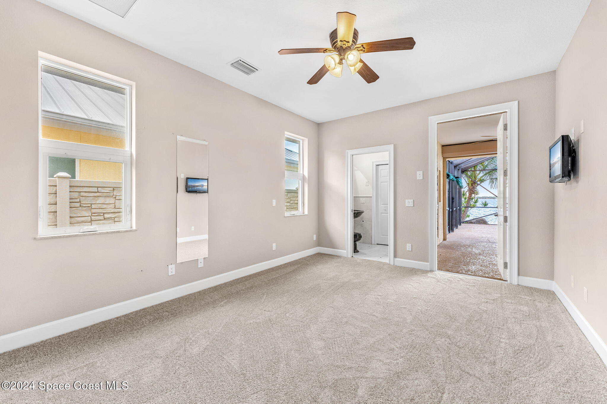 1600 Elm Drive West Melbourne, FL 32935 - Photo 37 of 79 a view of an empty room with a window