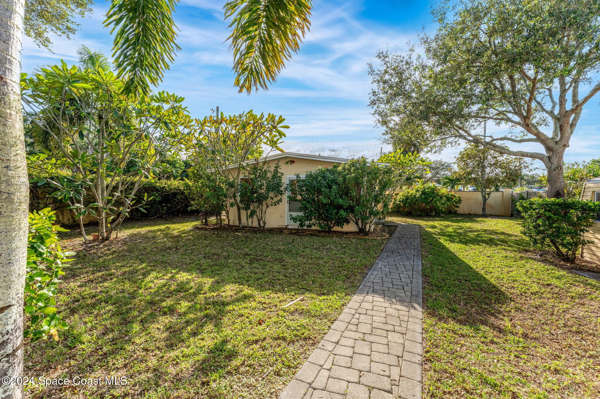 1600 Elm Drive West Melbourne, FL 32935 - Photo 50 of 79 a view of backyard with green space
