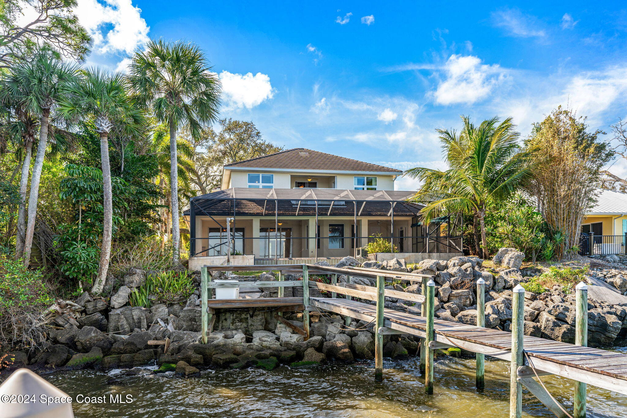 1600 Elm Drive West Melbourne, FL 32935 - Photo 56 of 79 a front view of a house with a yard