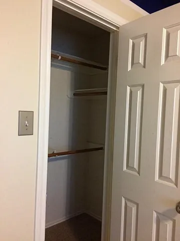 a view of closet