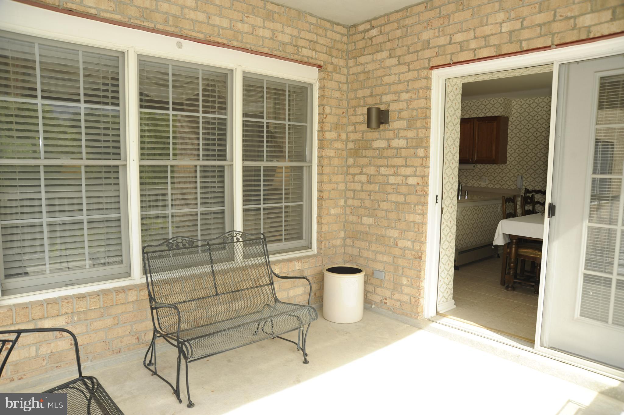 12330 Rosslare Ridge Road, Unit 408 Lutherville-Timonium, MD 21093 - Photo 31 of 35 Large balcony from kitchen