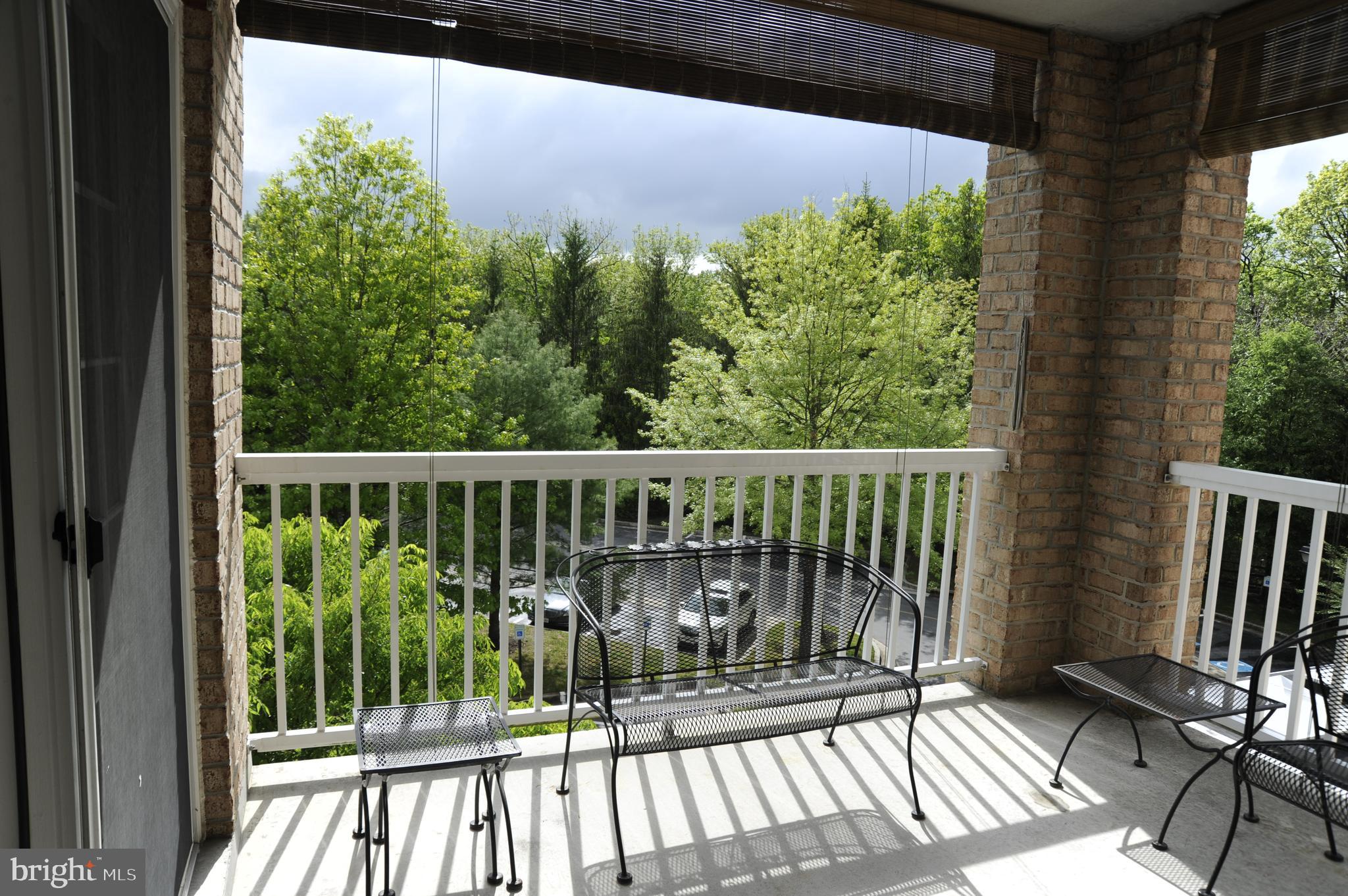 12330 Rosslare Ridge Road, Unit 408 Lutherville-Timonium, MD 21093 - Photo 33 of 35 Shades on balcony