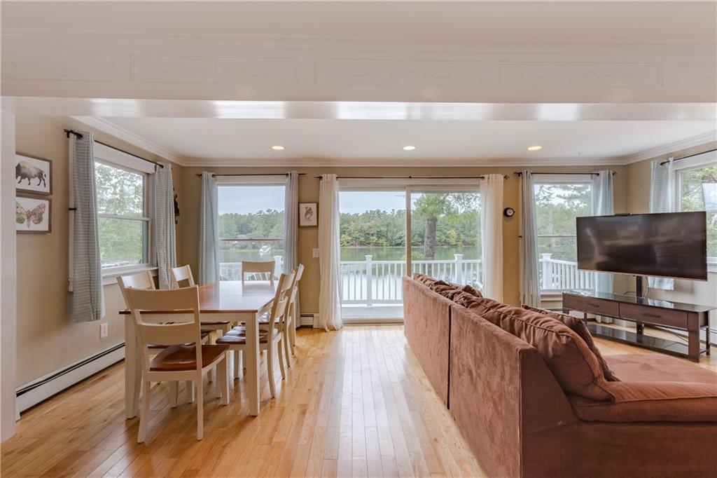 148 Bull Rock Road West Bath, ME 04530 - Photo 10 of 32 Open concept dining/living area.
