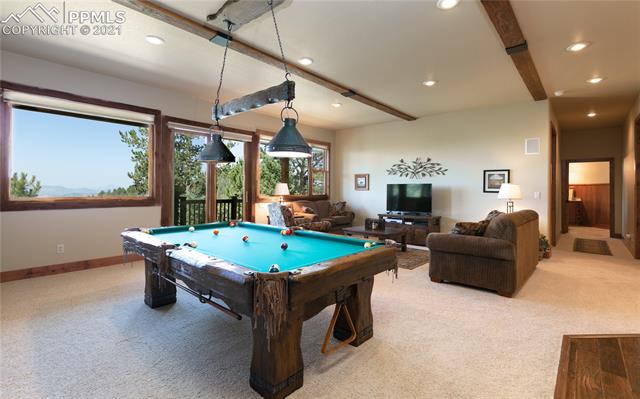 121 Homestead Road Divide, CO 80814 - Photo 25 of 37 Lower Level Family Room