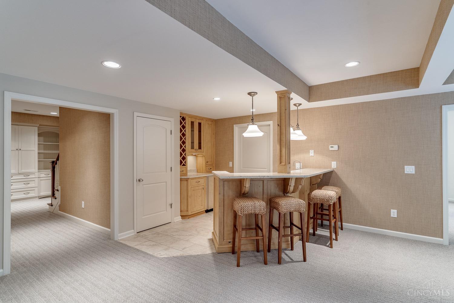 3548 Grandin Road Cincinnati, OH 45226 - Photo 32 of 47 View of lower level wet bar