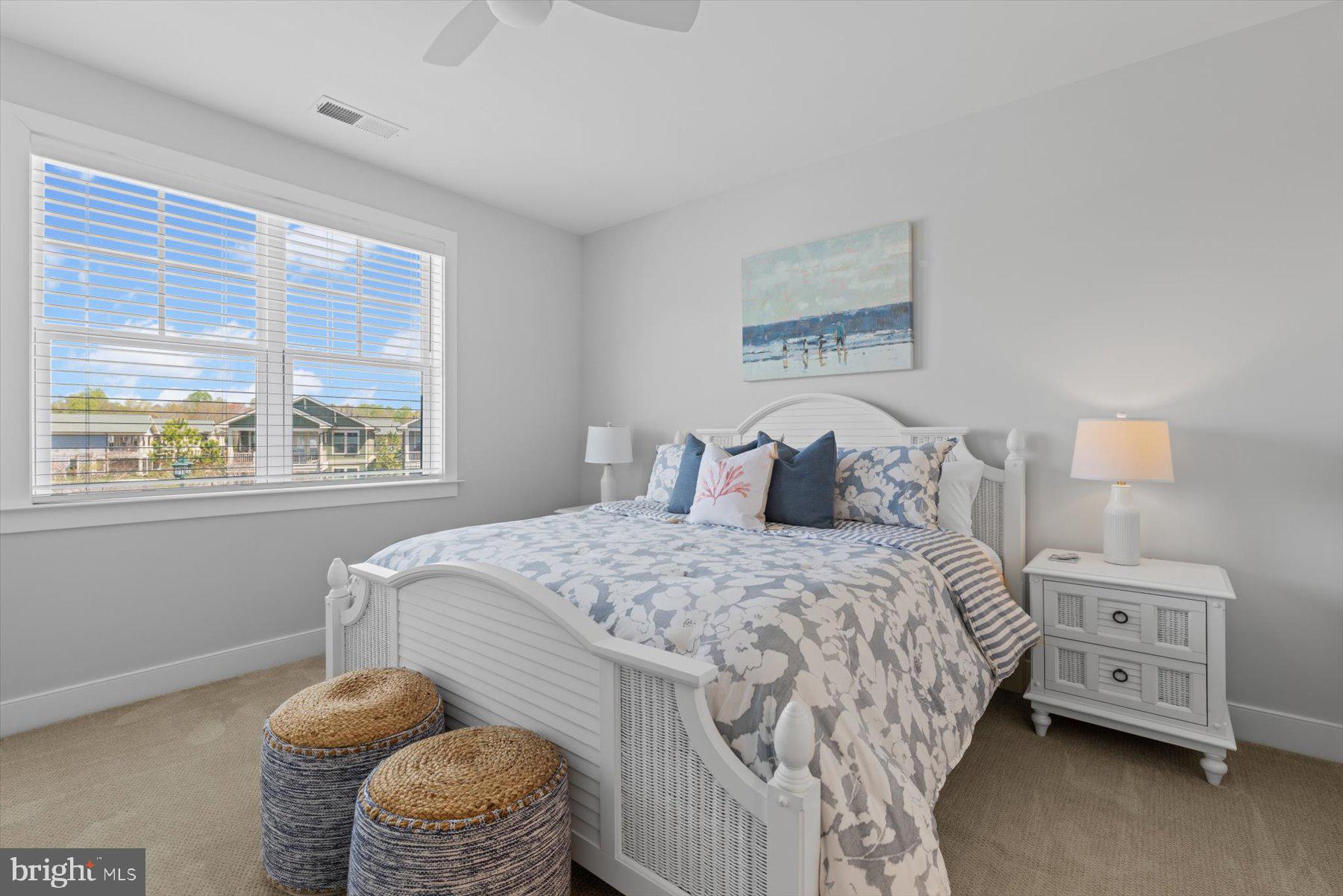 32841 Widgeon Road, Unit 10 Ocean View, DE 19970 - Photo 58 of 99 BR 3 has ceiling fan, love the big windows!