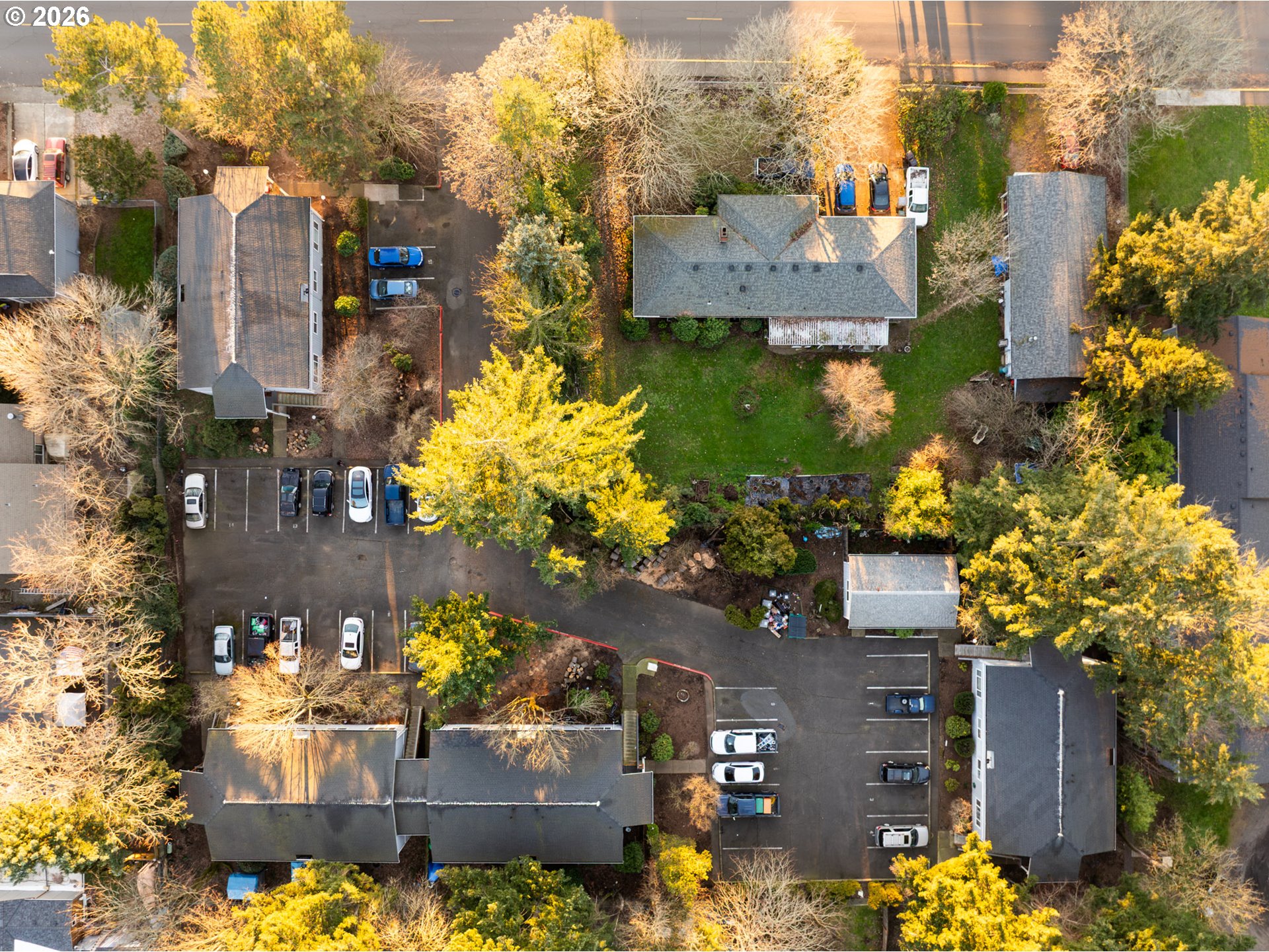 340 South Locust Street Canby, OR 97013 - Photo 15 of 21 an aerial view of multiple houses with yard