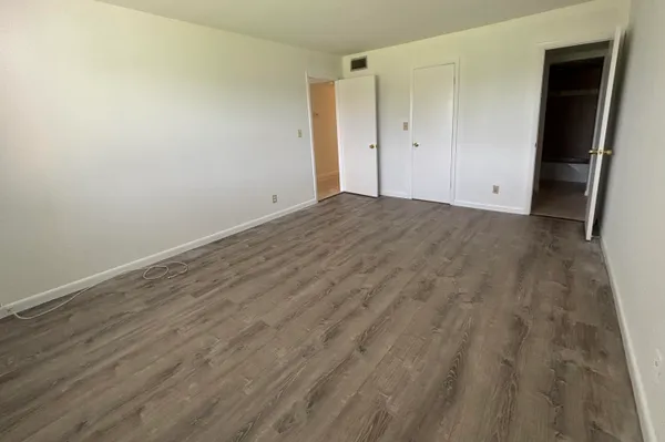 a view of empty room