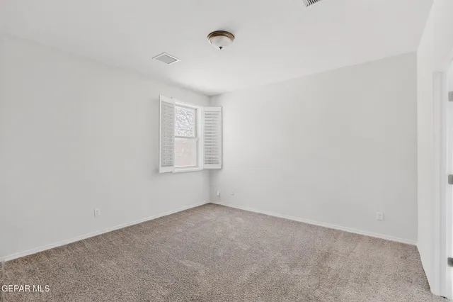 a view of a room with closet