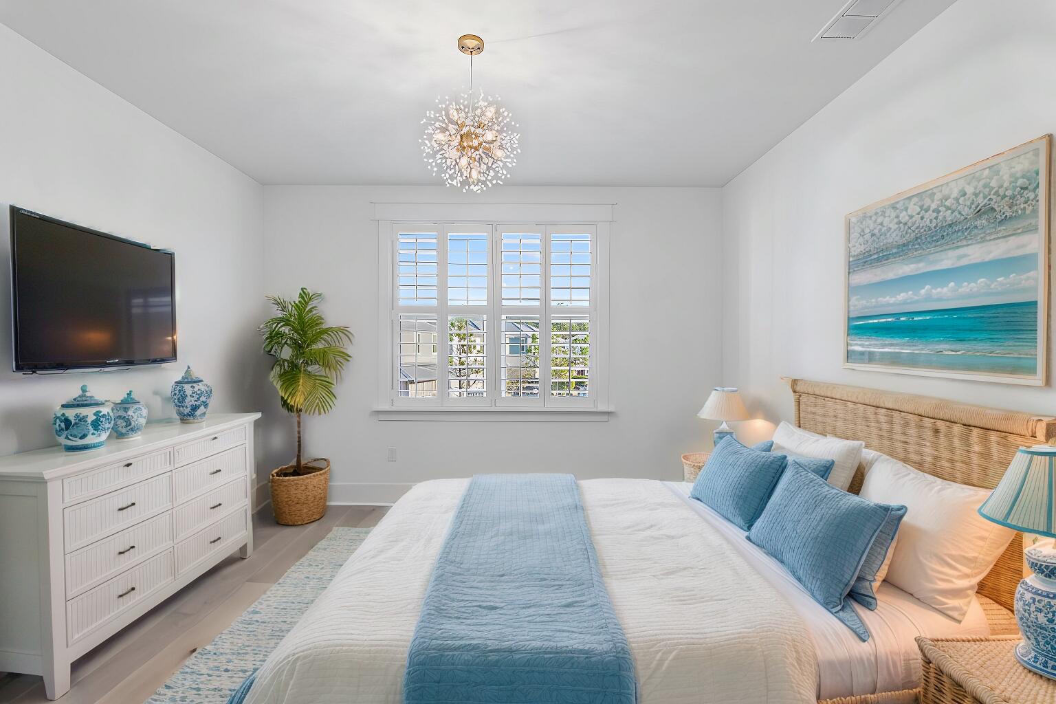 1143 Sandgrass Boulevard Santa Rosa Beach, FL 32459 - Photo 24 of 57 virtual staged 2nd floor bedroom