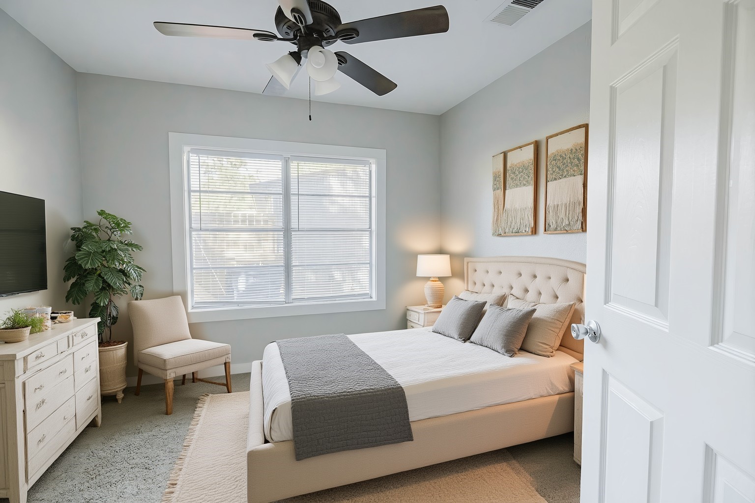 2518 Daugherty Street Waller, TX 77484 - Photo 13 of 32 a bedroom with a bed and a window