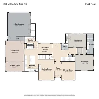 $2,850,000 | 219 Little John Trail Northeast, Atlanta, GA 30309
