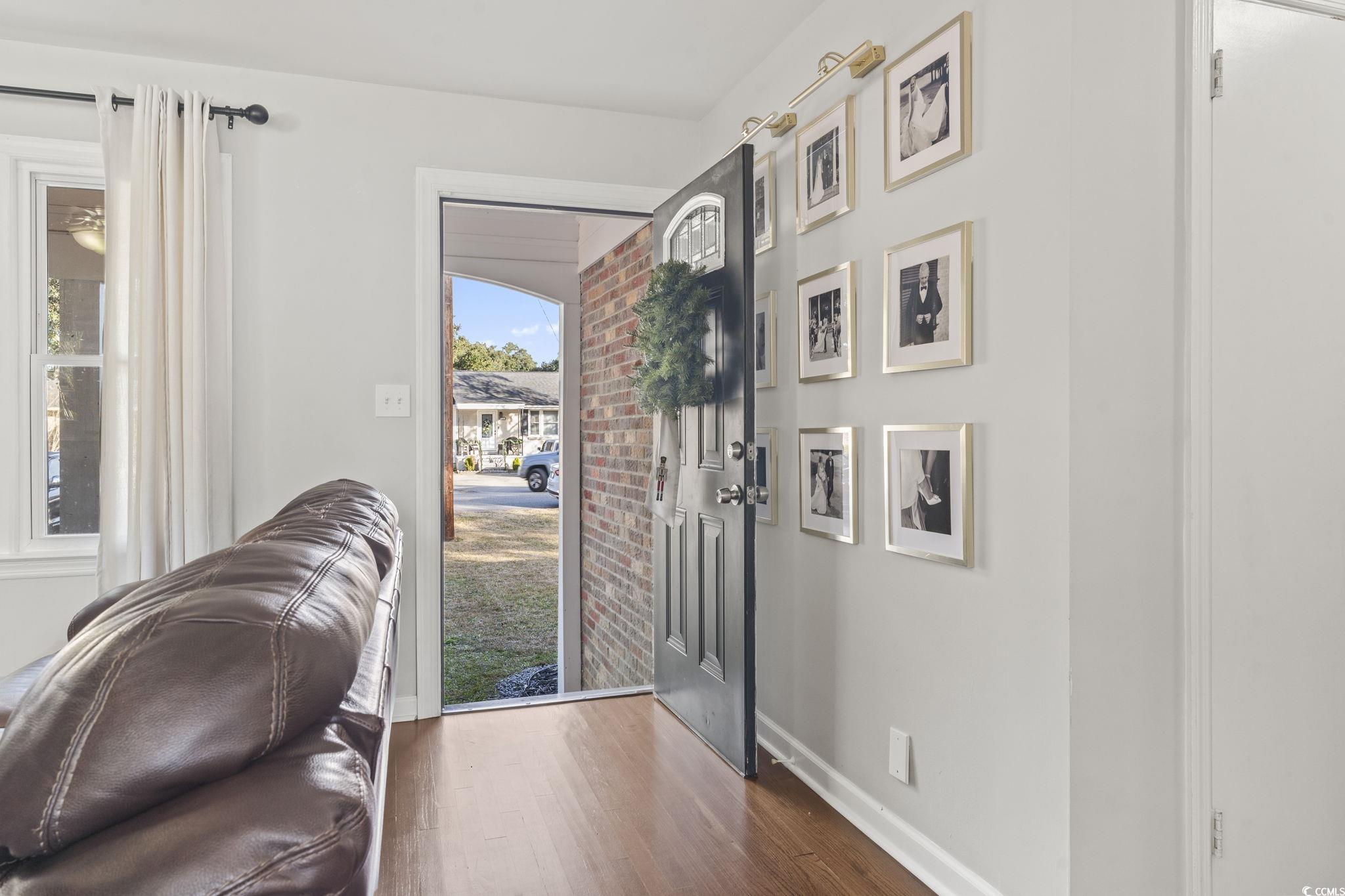 1673 Middleton Street Georgetown, SC 29440 - Photo 25 of 40 Entryway with dark hardwood / wood-style floors