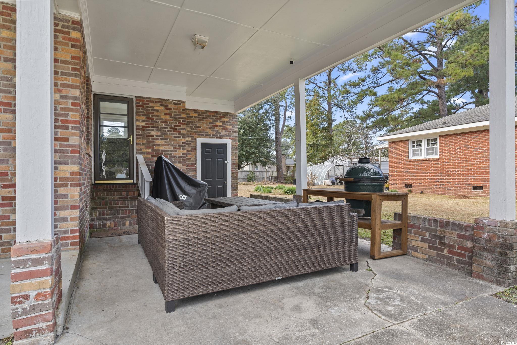 1673 Middleton Street Georgetown, SC 29440 - Photo 32 of 40 View of patio featuring an outdoor living space