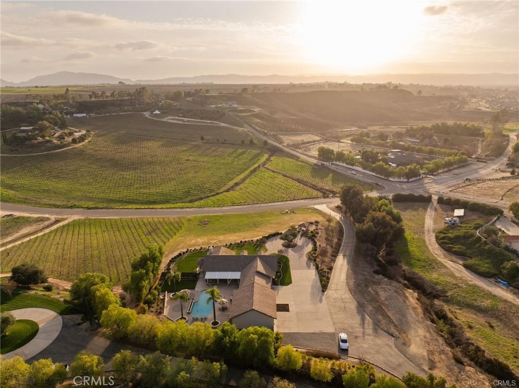 39581 Sperry Court Temecula, CA 92591 - Photo 60 of 63 an aerial view of residential houses with outdoor space