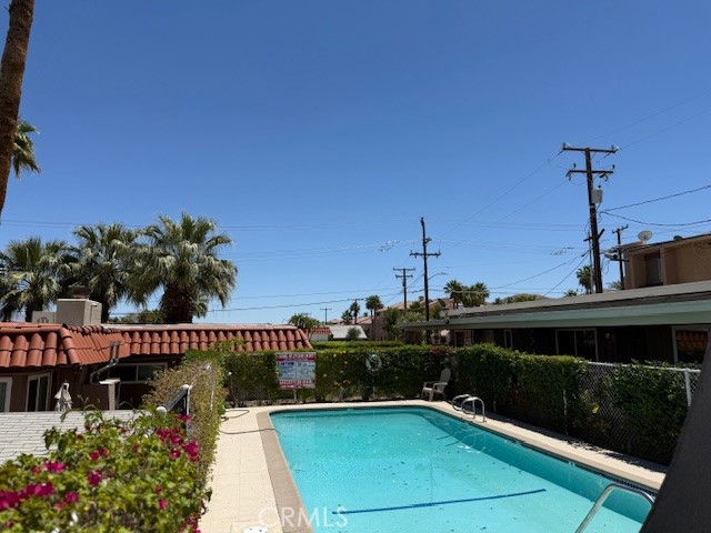 37111 Cathedral Canyon Drive, Unit 1 Cathedral City, CA 92234 - Photo 18 of 19 a view of a terrace