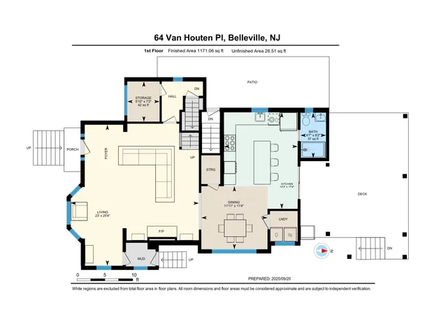 $670,000 | 64 Van Houten Place, Belleville, NJ 07109