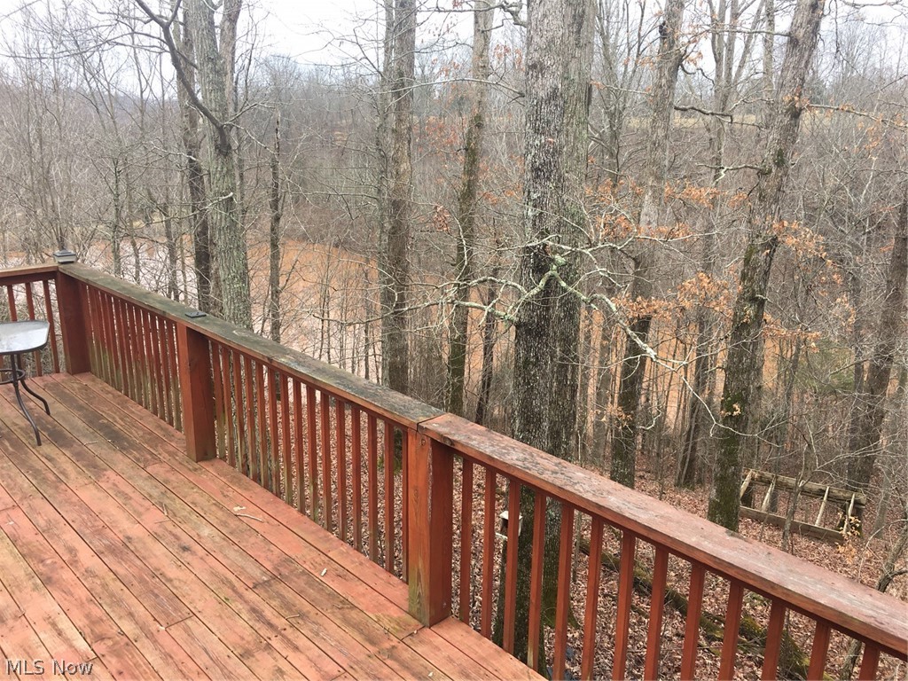 125 Oak Cv Trail Ripley, WV 25271 - Photo 6 of 21 Beautiful view of the very large pond located behind the house down the hillside. There are several paths that lead through the woods that go straight to the pond. You could go kayaking or fishing anytime you wanted!!