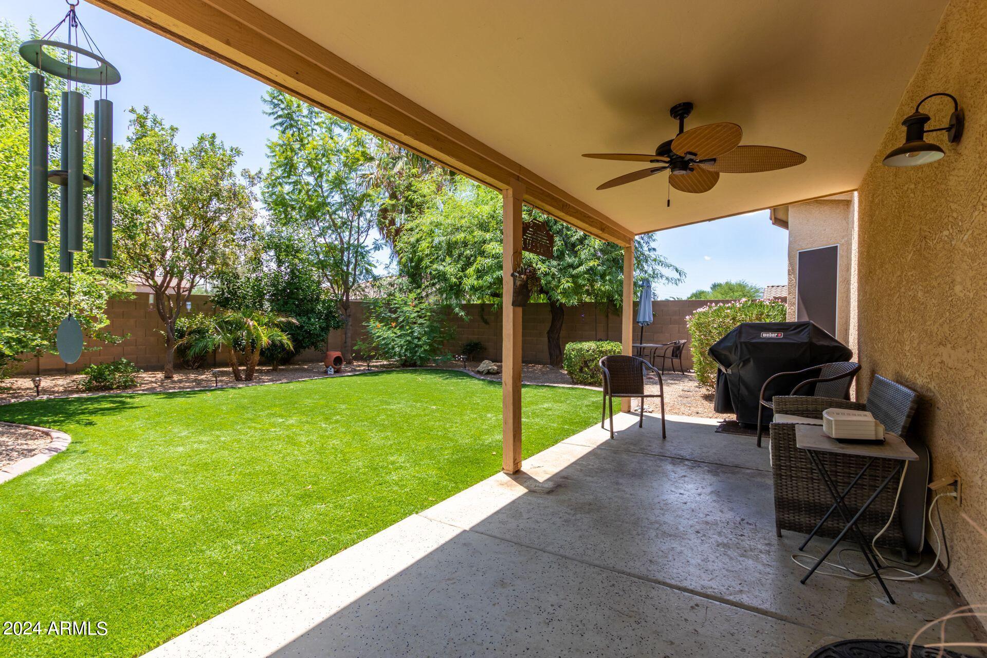4173 East Sierrita Road San Tan Valley, AZ 85143 - Photo 21 of 26 Extended Covered Patio
