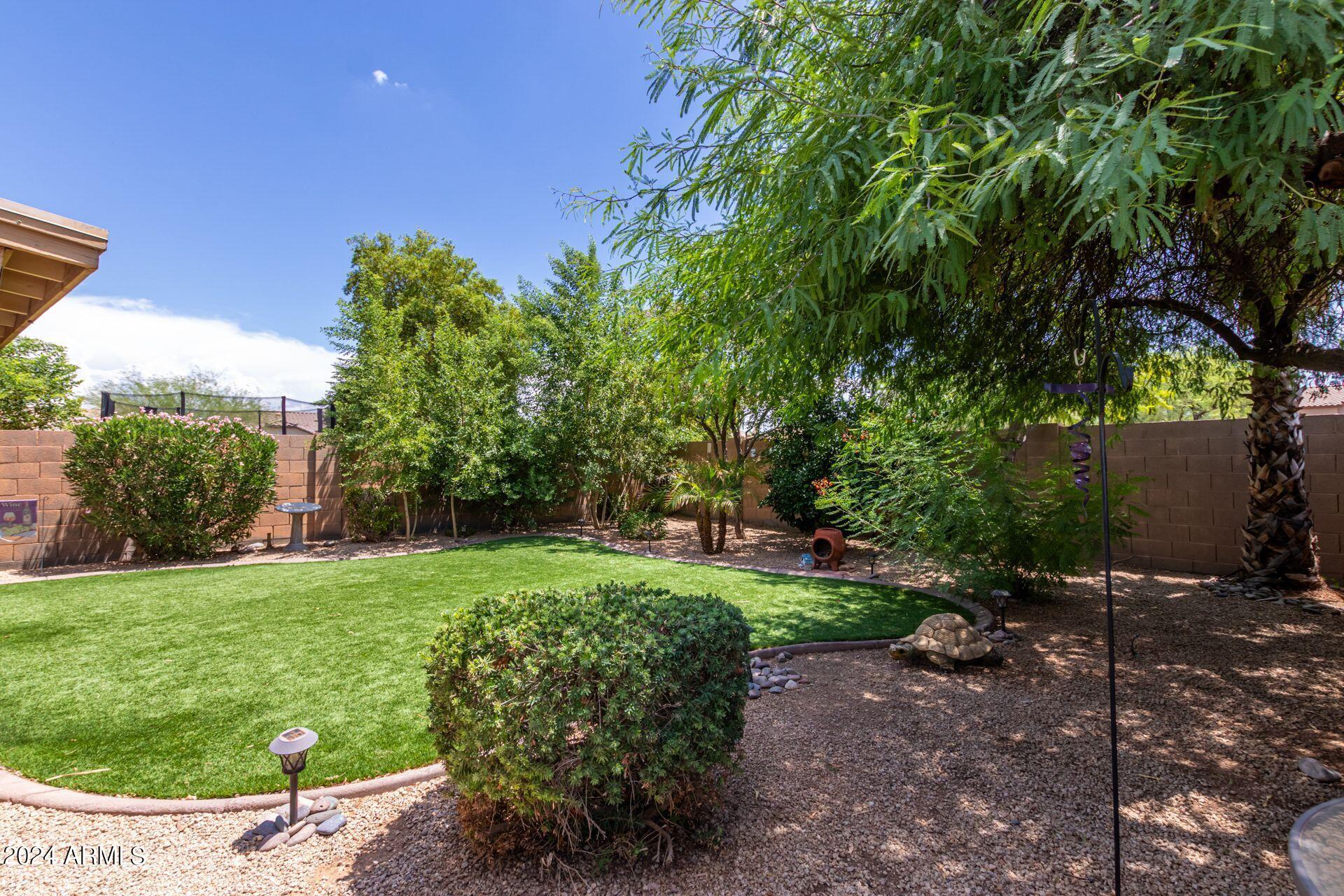4173 East Sierrita Road San Tan Valley, AZ 85143 - Photo 25 of 26 Trees Provide Shade & Privacy