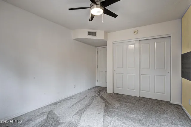 a view of a house with a large window