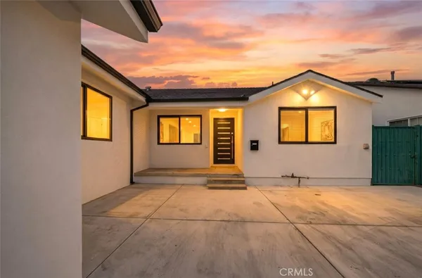 a view of a house with window and stairs