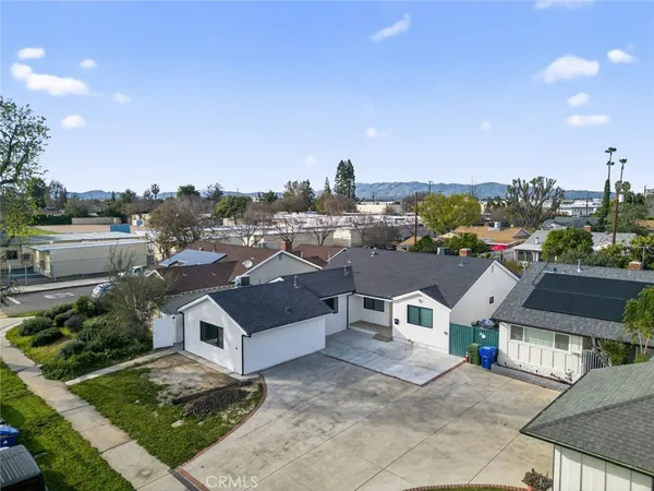 a view of a city from a terrace