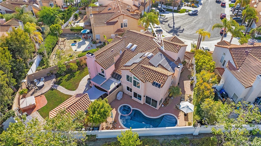 20 Stream Street Laguna Niguel, CA 92677 - Photo 28 of 28 an aerial view of a house with a yard and garden in the back