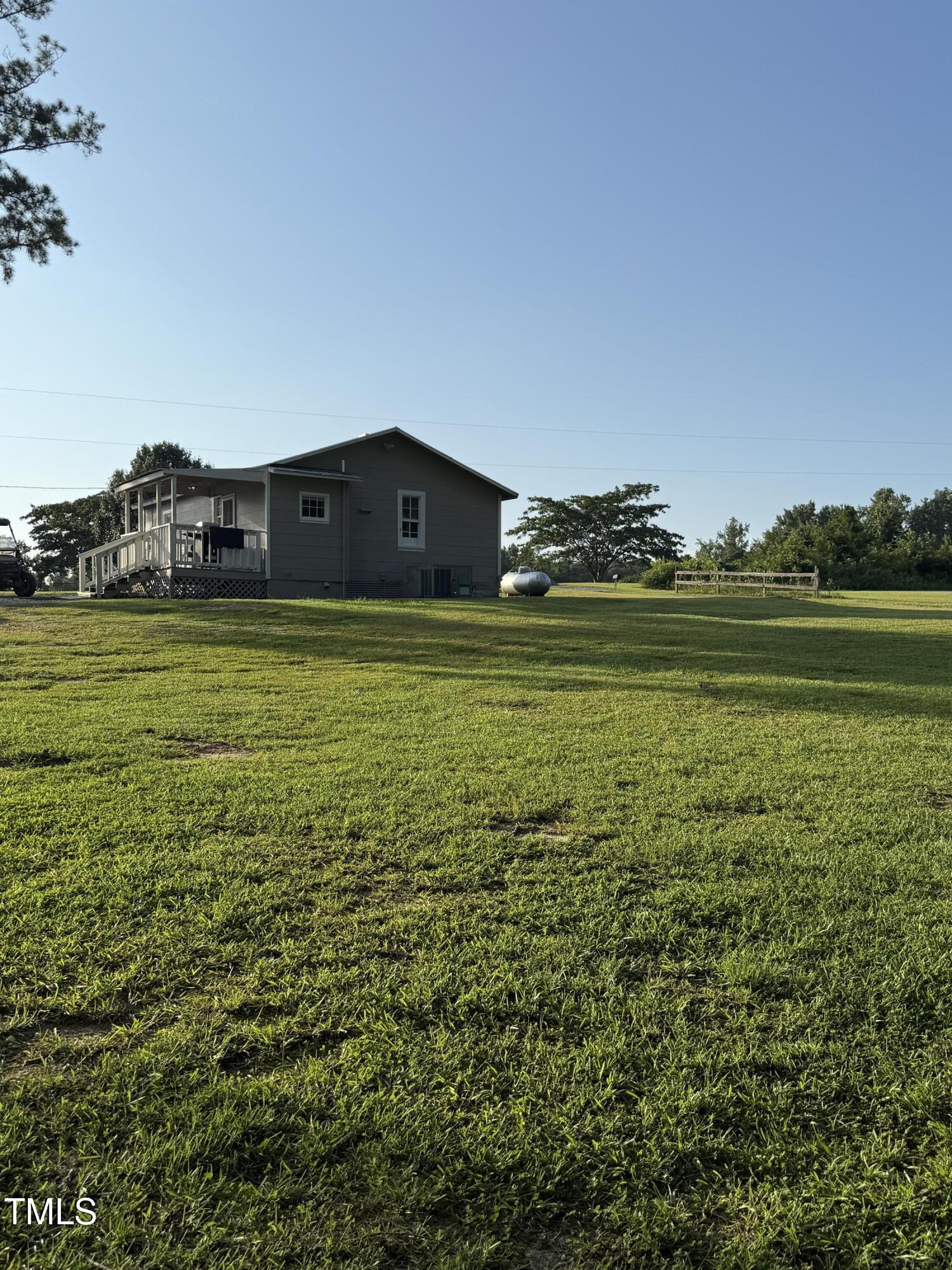 5090 Red Hill Church Road Coats, NC 27521 - Photo 14 of 17 Large Back Yard