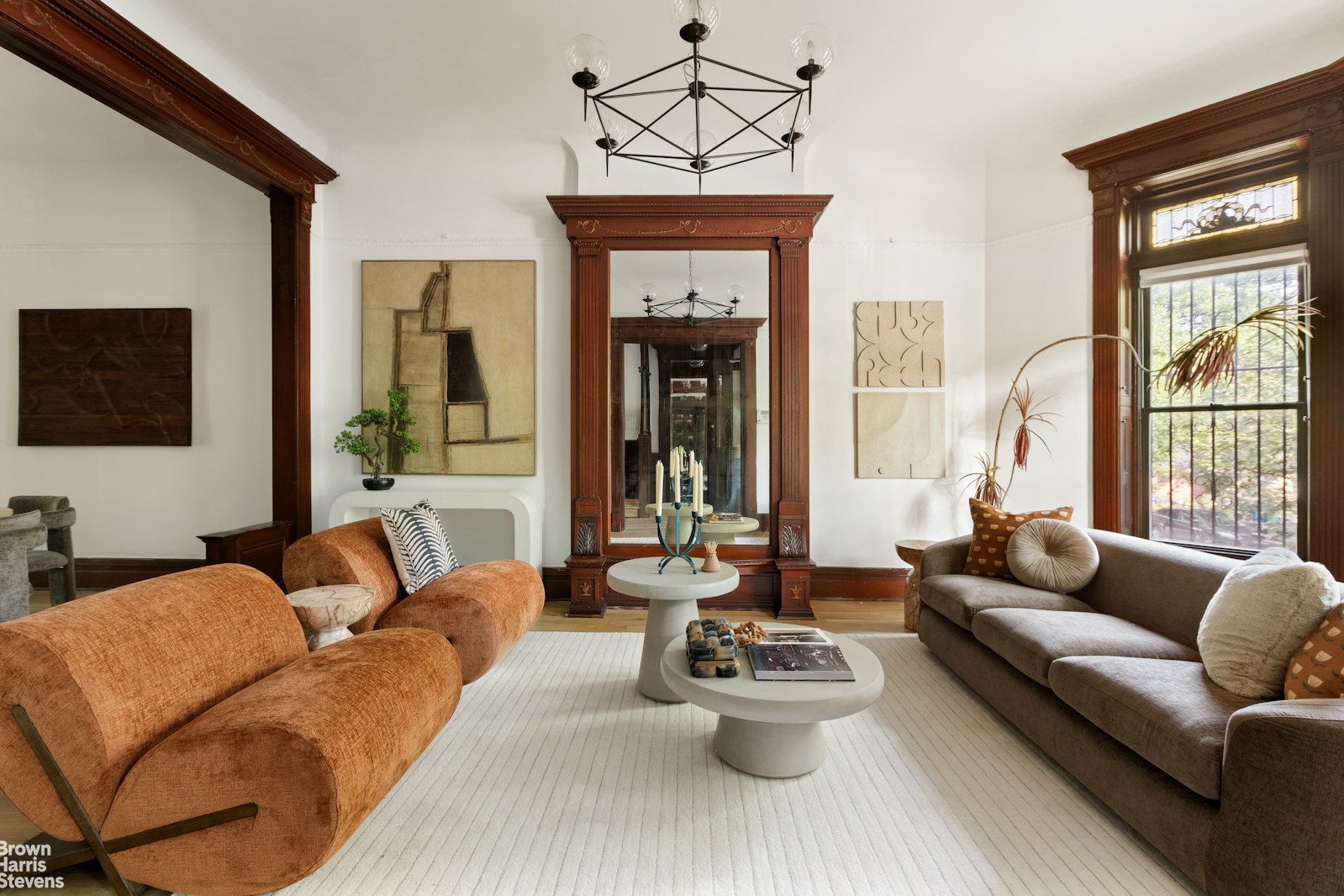 1456 Dean Street Brooklyn, NY 11213 - Photo 12 of 28 a living room with furniture and a large window
