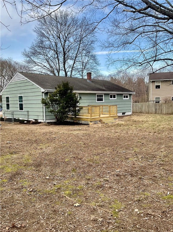 21 Continental Road Smithfield, RI 02828 - Photo 9 of 25 Large fenced back yard